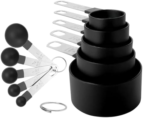 Measuring Cups and Spoons Set by Unknown