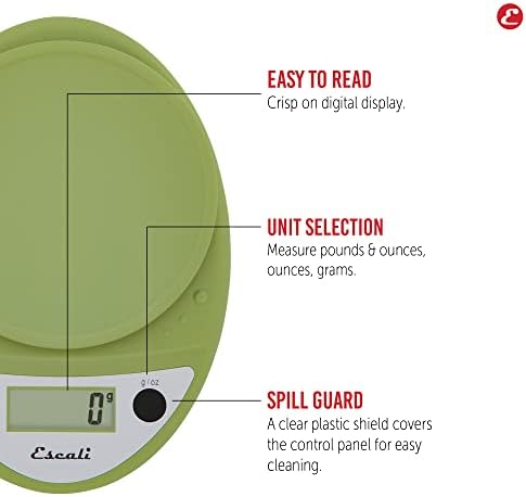 Escali Primo Digital Food Scale Multi-Functional Kitchen Scale and Baking Scale - Image 3