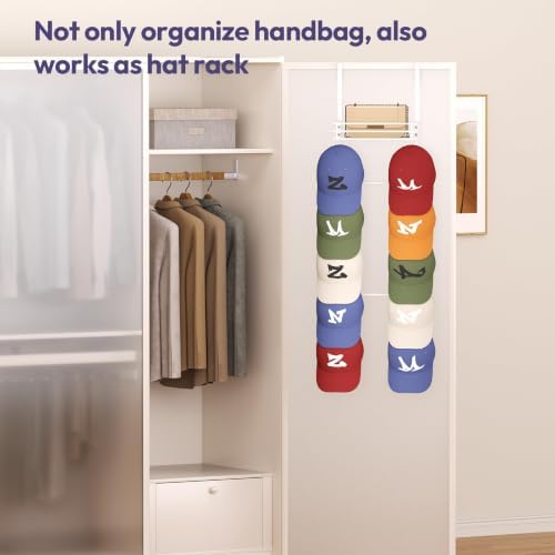 SWTYMIKI Over the Door Purse Organizer - Image 6