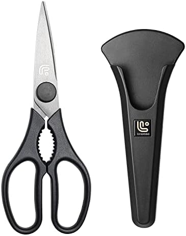 Linoroso Kitchen Scissors All Purpose Kitchen Shears by Linoroso