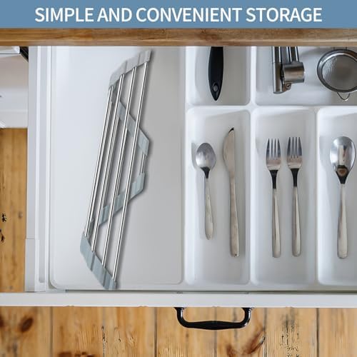 Triangle Roll-Up Dish Drying Rack - Image 6