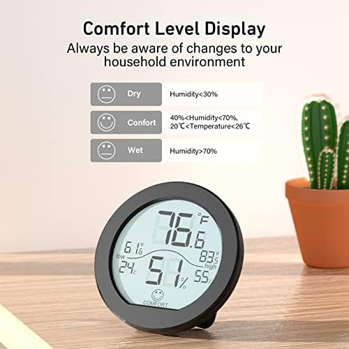 Indoor Digital Hygrometer Thermometer - Image 3