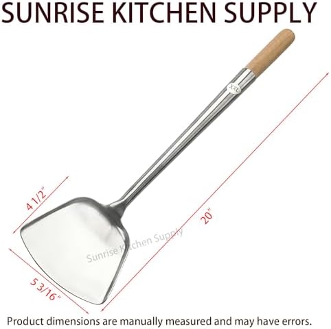 Sunrise Commercial Grade Wok Spatula) - Image 3