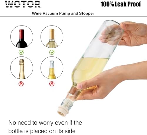 WOTOR Wine Saver Vacuum Pump - Image 4