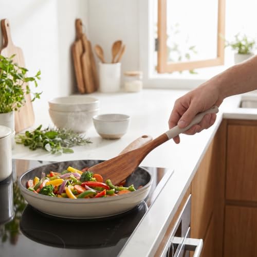 DI ORO Wooden Kitchen Utensil Set - Image 5
