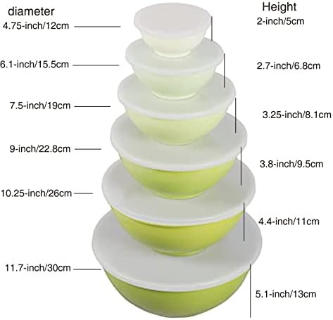 Melamine Mixing Bowls with Lids - Image 7