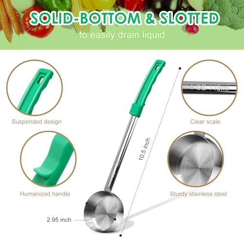 4 Oz Stainless Steel Portion Ladle 4 Pack - Image 2