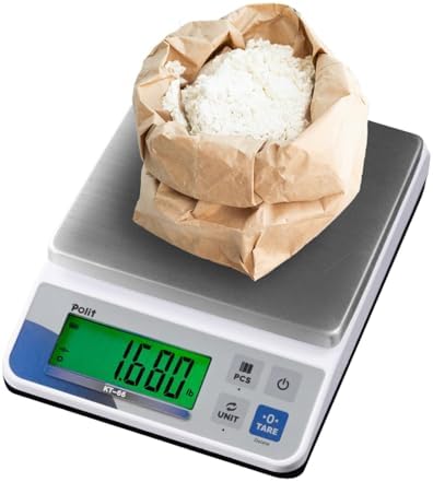 Polit Digital Kitchen Scale 18lb/8kg, 0.5g Food Scale by POLIT