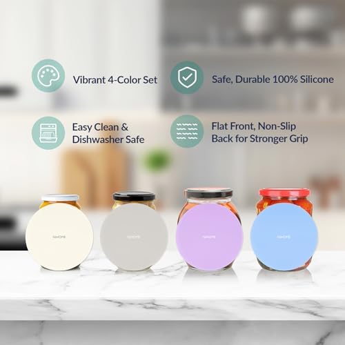 NiHome Silicone Jar Opener Gripper Pads, 6 in - Image 5