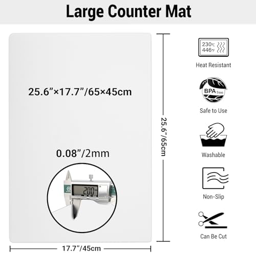 Ewen 25.6x17.7in 2mm Silicone Mats - Image 3