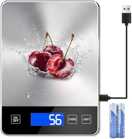 Digital Kitchen Scale, 33lb Food Scale Precisely Measures Grams and Ounces by Unknown