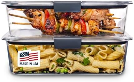 Rubbermaid Brilliance BPA-Free Food Storage Containers by Rubbermaid