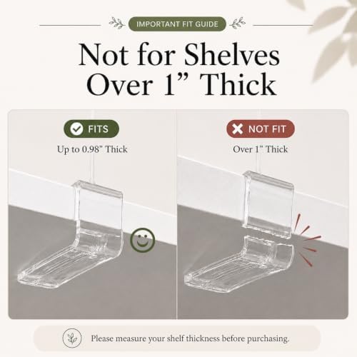 SortNStore Small Shelf Dividers Purse Organizer: 6" Tall - Image 6
