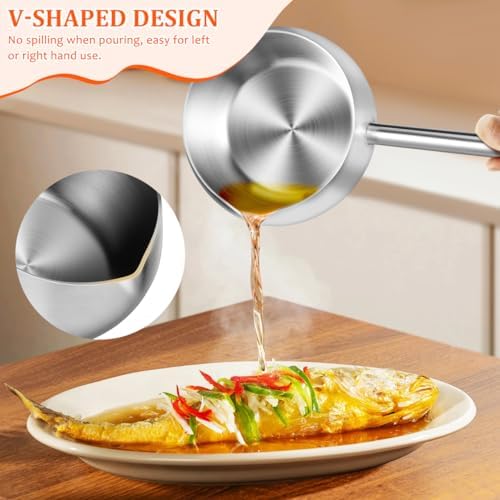 Luxshiny Stainless Steel Soup Ladle - Image 4