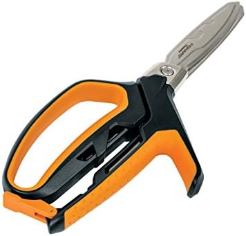 Fiskars Pro 10" PowerArc Easy Action Shears, Heavy Duty Utility Scissors - Image 3