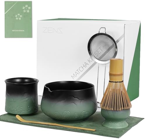ZENS Premium Matcha Whisk Set by ZENSLIFESTYLE