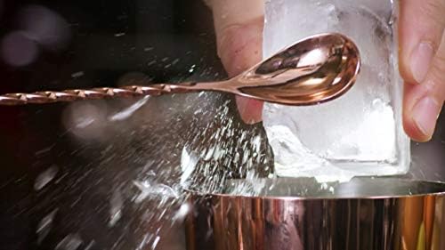 Barfly Teardrop Bar Spoon, End 11 13/16" - Image 4