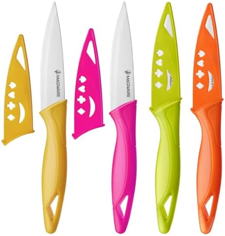 Magiware Paring Knife, Small Kitchen Vegetable Fruit Knives, 3.5 Inch Ultra by homeliver