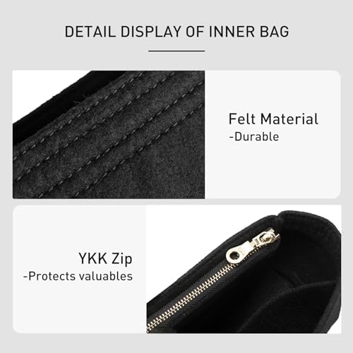 Felt Purse Organizer Insert for Longchamp Le Pliage XS Pouch - Image 5