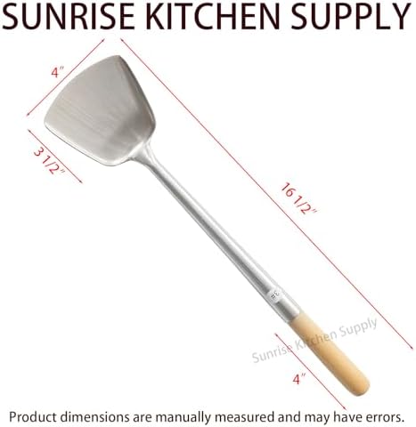 Sunrise Kitchen Supply Commercial Grade Wok Spatula) - Image 6