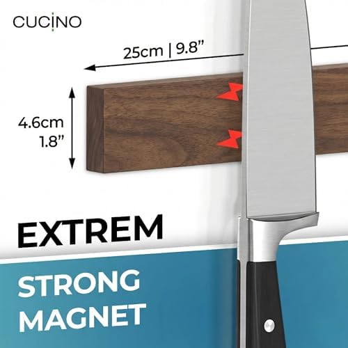Magnetic Knife Holder for wall, includes self-adhesive tape, extra strong for - Image 4