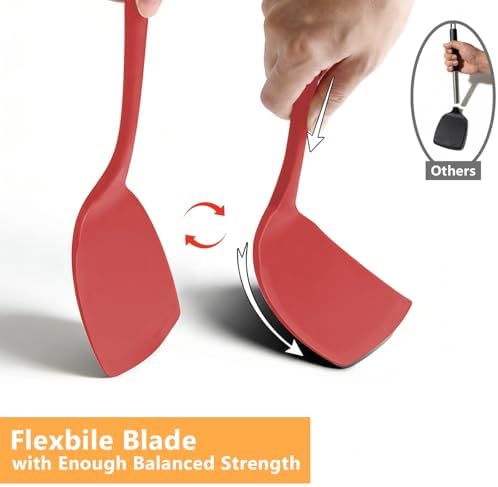 Spatulas Silicone Heat Resistant Turner - Image 5