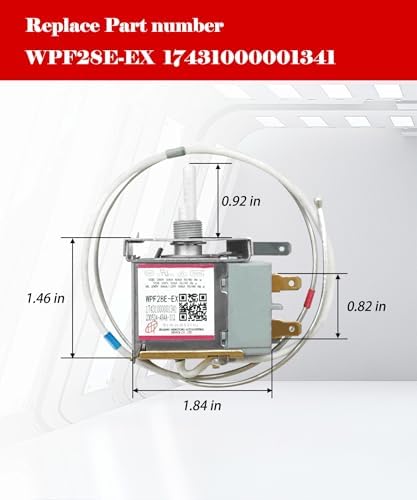 WPF28E-EX Refrigerator Thermostat Fits - Image 3