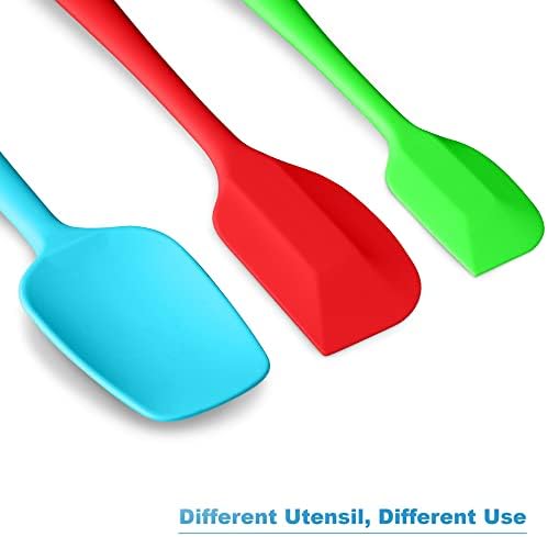 3-Piece Silicone Spatula Set, 600°F Heat Resistant - Image 6