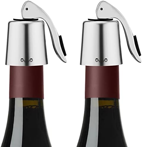 OWO Stainless Steel Wine Bottle Stopper, Reusable Wine Saver by OWO
