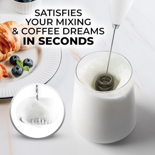Zulay Kitchen Powerful Milk Frother Wand - Image 2