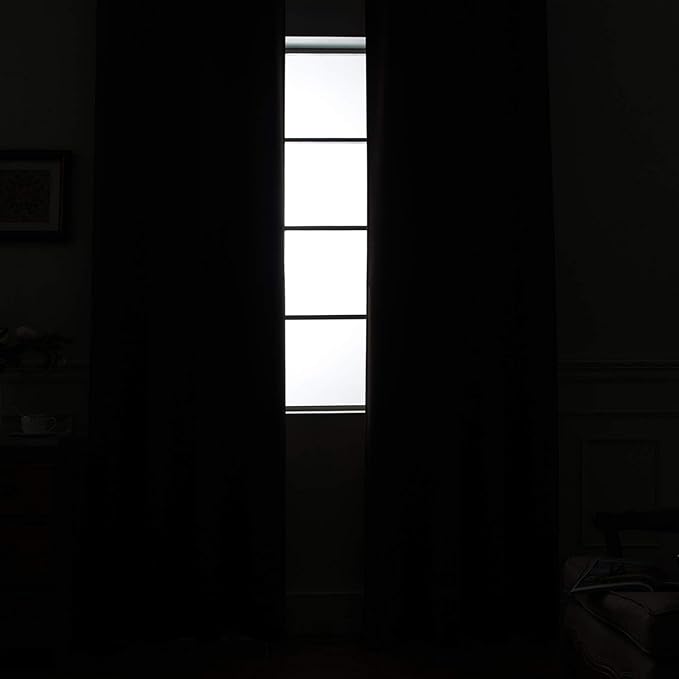 Yakamok Grey Blackout Curtains 90 Inches Long - Image 7