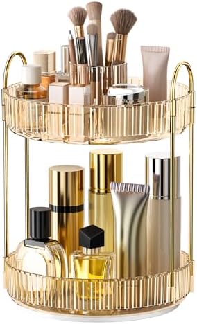 360 Rotating Makeup Organizer - Image 2