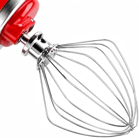 Wire Whip Attachment for 4.5-5 Qt Tilt-Head Stand Mixer, Stainless Steel 6-Wire by Unknown