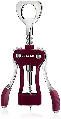 Beneno Wine Opener, Premium Wing Corkscrew Wine Bottle Opener - Image 6