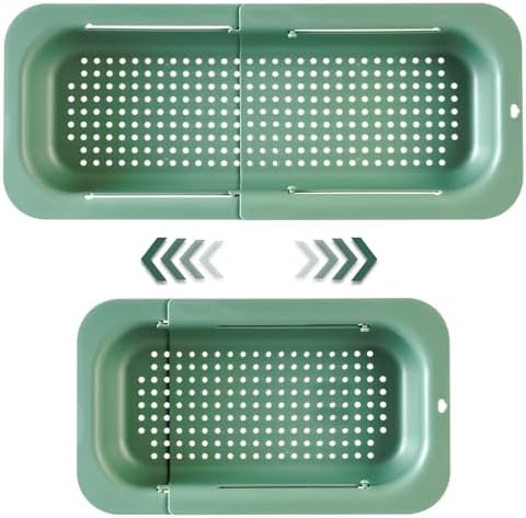 Extendable Sink Colander Strainer Basket by YUNKWONG