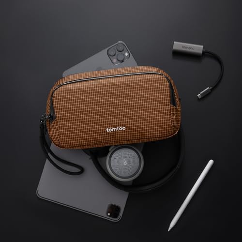 tomtoc Electronic Organizer Travel Case Performance, Dual Compartment Bag - Image 7