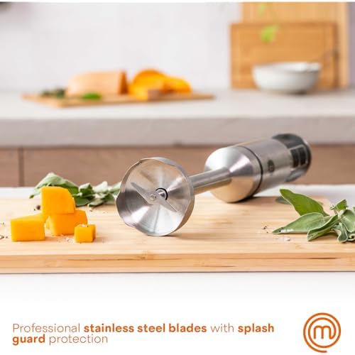MasterChef Immersion Blender Handheld, Hand Blender 3 in 1 Set, 400W Motor - Image 2