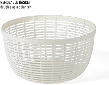 Calphalon Aero 6.3-Qt Salad Spinner & Vegetable Washer, Fruit Cleaning Bowl - Image 6
