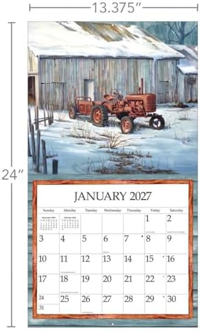 Simple Country 2027 Wall Calendar by Michael Humphries - Image 4