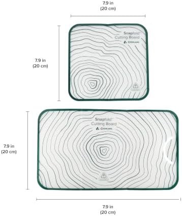 Coghlan’s Snapfold Cutting Board Set – 2-Piece Lightweight Folding Camp Cutting - Image 5