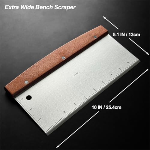 Vovoly Large Bench Scraper Kitchen Utensil - Image 2