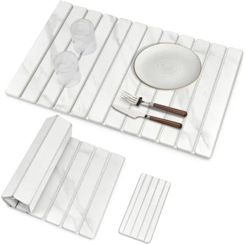 Extra Large Stone Dish Drying Mat by Sangukiro