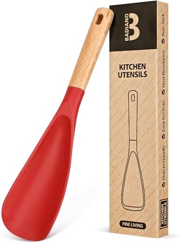 Badiano Silicone Cooking Spoon for Nonstick Cookware by BADIANO