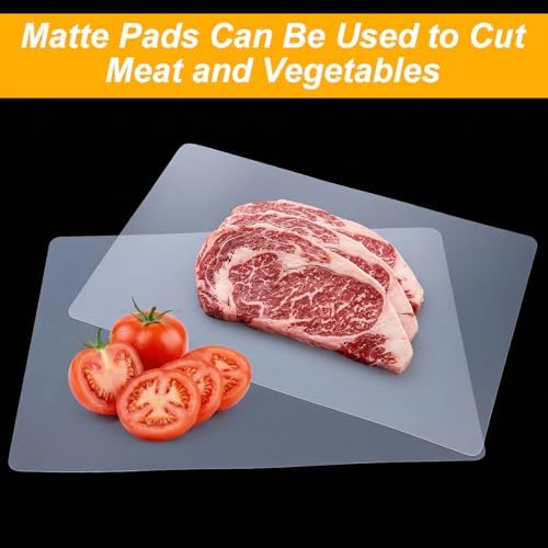 25 Pack Plastic Cutting Board Set, BPA-Free Dishwasher Safe Placemats Table Mats - Image 4