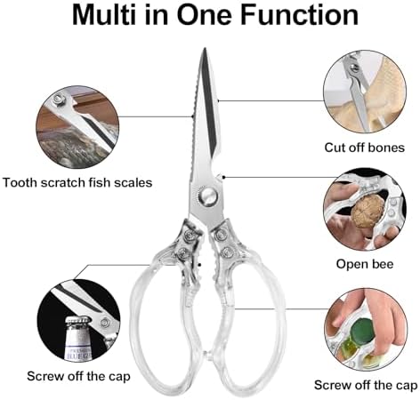 CGBE Kitchen Scissors, Heavy Duty Food Scissors - Image 2