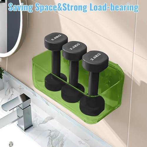 CGBE 2-Pack Cabinet Door Organizer, Self Adhesive Bathroom Shelves - Image 3