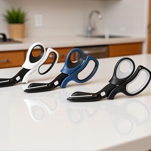 MEUUT All Purpose Scissors 8 Inch 3 Pack utility scissor - Image 2
