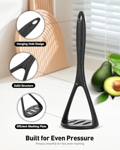 2-Pack Silicone Potato Masher - Image 3