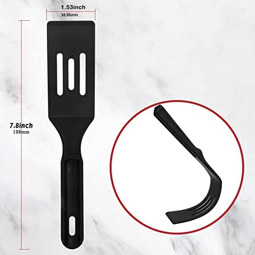 Professional Nylon Mini Spatula, Heat-Resistant Serving Spatula - Image 2