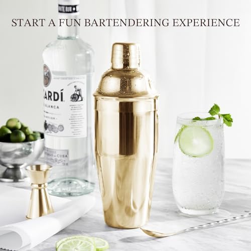 KITESSENSU Cocktail Shaker Set, Stainless Steel Bartending Kit - Image 2